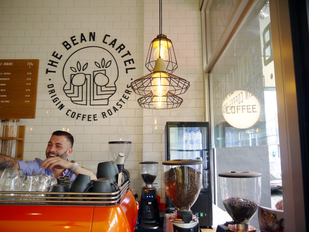 The Bean Cartel Origin Coffee Roasters cafe Riccardo