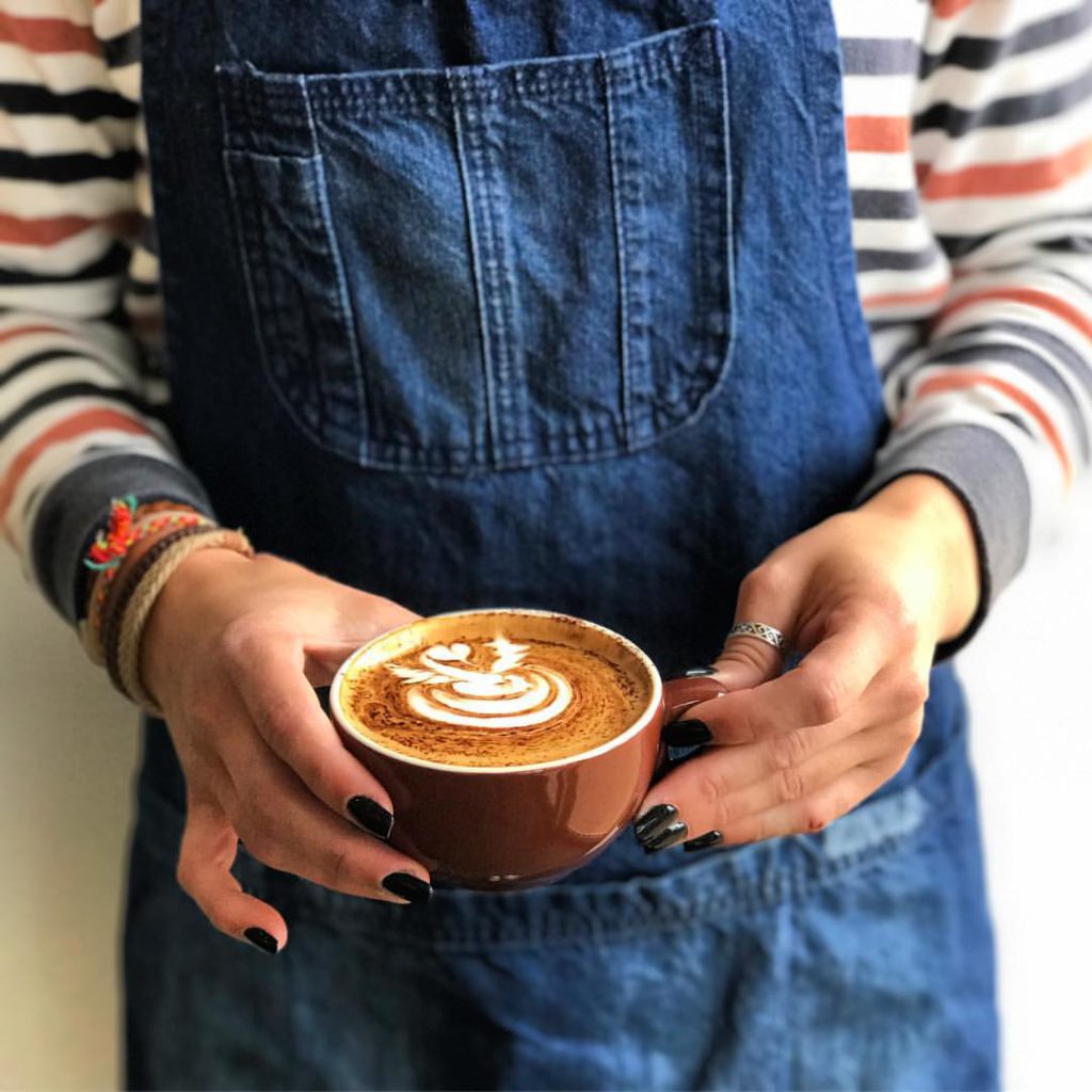 Rosso Roasting Co Coffee latte art